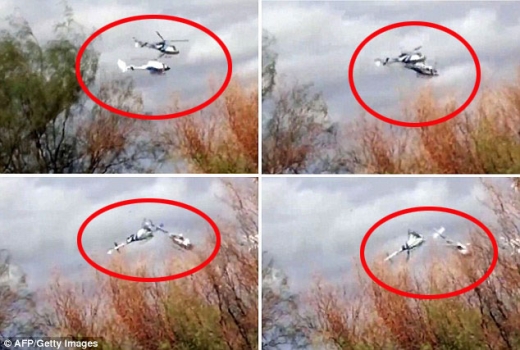 아르헨티나 헬기 ‘충돌 순간’ 담은 영상 공개