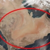 아라비아 반도 뒤덮은 ‘거대 모래폭풍’ 우주서 포착