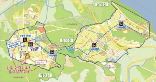 미분양 급감, 매매값 상승... ‘김포한강신도시 모아엘가2차’ 3040세대 인기