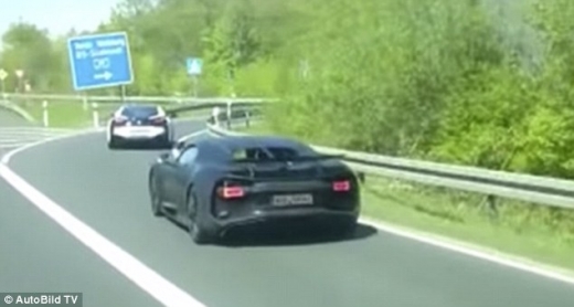 ‘부가티 베이론’ 후속모델, 도로서 포착…제로백 2초, 최고속도 463km/h
