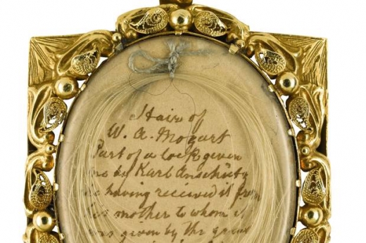 모차르트-베토벤 머리카락 ‘경매’ 나온다