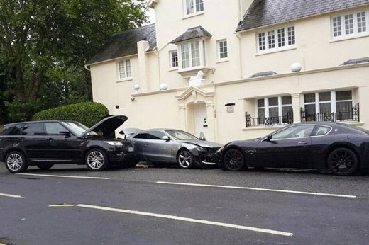 마세라티·레인지로버·아우디…‘억’ 소리나는 충돌사고