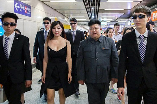 “닮았나요?”…김정은 닮은 ‘짝퉁’ 中남성 화제