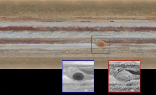목성 거대 폭풍 ‘대적점’ 점점 더 쪼그라든다 (NASA)