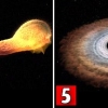 [아하! 우주] 블랙홀이 별 빨아먹고, 찌꺼기 뱉는 희귀모습 관측 (네이처)
