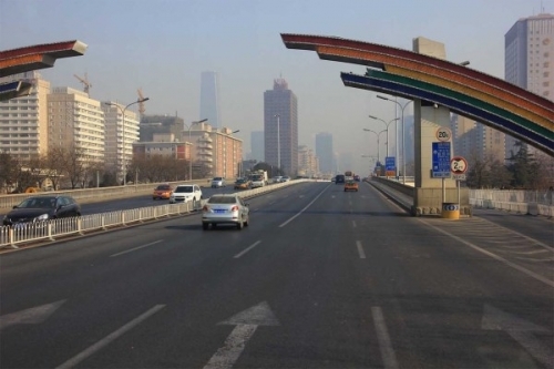 텅텅 빈 베이징 도심 춘절 풍경…밥 먹을 곳도 없어