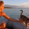 [월드피플+] 고양이와 배 타고 10년 째 세계여행하는 여성