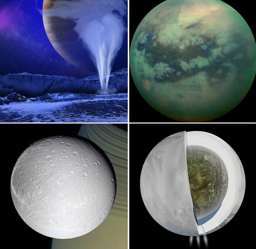 [아하! 우주] 유로파·타이탄·디오네…그곳에 ‘바다’가 있을까?