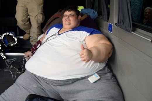 590kg 세계최고 뚱뚱男, 300kg 감량 선언…성공할까?
