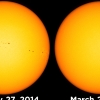 [아하! 우주] 3년 전 태양과 오늘의 태양…흑점은 어디에?