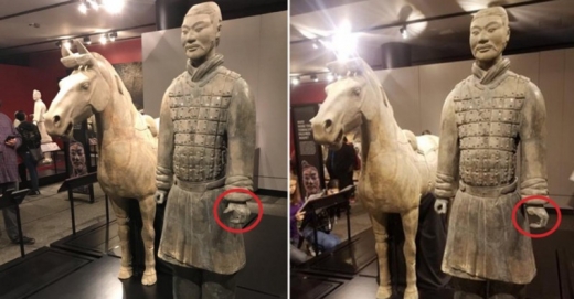 美박물관에 대여된 진시황 ‘병마용’ 손가락 도둑맞아
