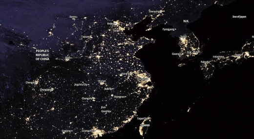 [와우! 과학] 야간 위성사진으로 본 경제…북·중·러는 GDP 조작