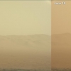 [우주를 보다] 큐리오시티가 포착한 화성의 지옥같은 모래폭풍