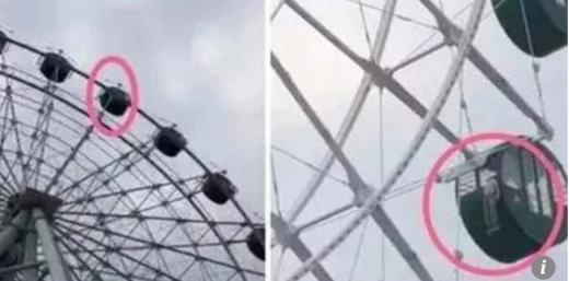 [여기는 중국] 42m 높이 놀이기구에 매달린 아이…아찔한 순간