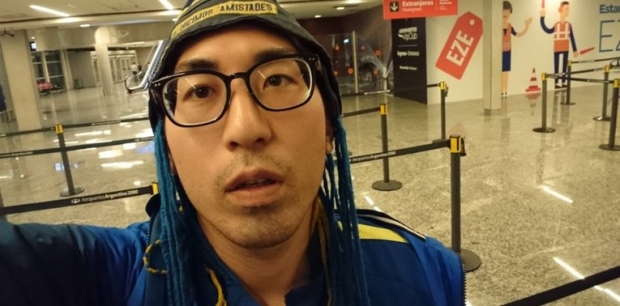 왕복 66시간 남미행 헛걸음…비가 원망스런 日 축구광