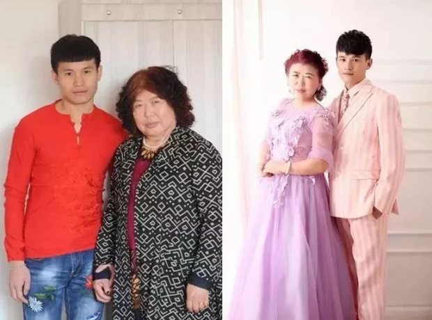 中 29세 남편 66세 아내…“아내 위해 흰머리 염색도 불사”