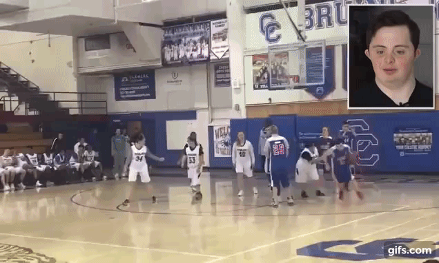 [월드피플+] 美 고교농구 경기서 버저비터 성공시킨 다운증후군 학생