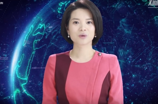 중국이 공개한 ‘세계 최초 여성 AI 앵커’ 보니 (영상)