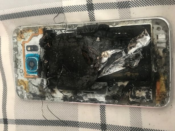 삼성 갤럭시 S6, 손안에서 폭발하는 사고 발생