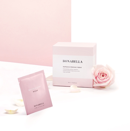 보나벨라, 전성분 EWG그린등급 휴대용 여성청결제 ‘라프레쉬 페미닌 티슈’ 출시
