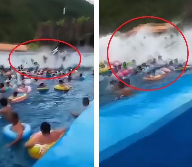 [여기는 중국] 워터파크에 닥친 ‘3m 쓰나미’…물놀이객 40여명 부상