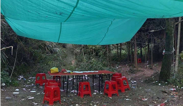 [여기는 중국] 숲에 도박장 차린 일당, 드론 동원한 경찰에 덜미