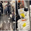 철없는 10대들의 ‘코로나19’ 장난…쏟아진 액체에 뉴욕지하철 패닉