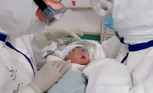 생후 17일 신생아, 코로나19 자연치유 퇴원…中 최연소 완치자