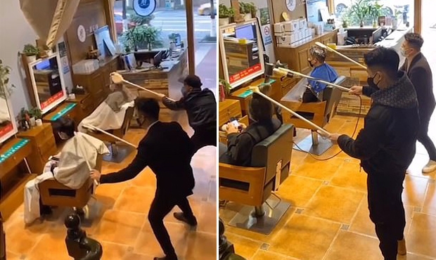 접촉 대신…코로나 사태 속 中 미용실 ‘거리두기 서비스’ 눈길