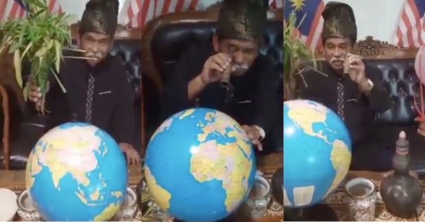 [여기는 동남아] 지구본 들고 ‘코로나19 퇴치’ 나선 말레이 주술사