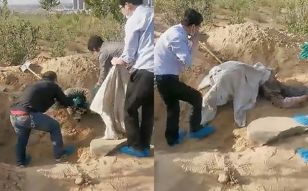 [여기는 중국] 70대 노모를 무덤에 생매장한 비정한 아들…3일 만에 생환