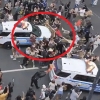 美 ‘흑인 사망’ 시위 군중으로 돌진하는 뉴욕 경찰차 논란 (영상)