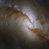 [우주를 보다] “소용돌이치는 불꽃”…5600만광년 거리 나선은하 포착