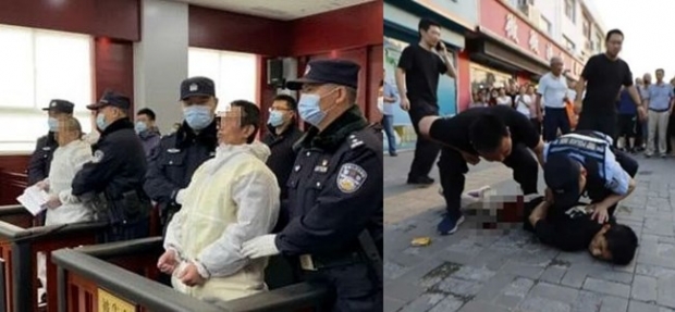 [여기는 중국] “사형!”…공안 2명에 흉기 휘둘러 살해한 형제의 인민재판