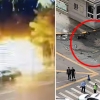 [영상] 도로 한복판서 ‘펑’ 中 전기이륜차 또 폭발…운전자 즉사