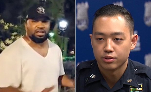 “칭크!” 경찰 향해 인종차별 폭언해놓고 “흑인이 하는 건 괜찮다”