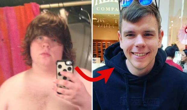 “같은 사람 맞아요?” 9개월 만에 70kg 감량, 새 삶 시작한 美남성