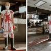[여기는 호주] “치킨먹으면 학살자”…KFC서 시위하는 동물운동가