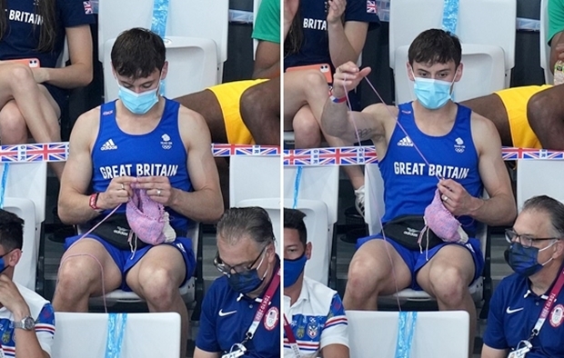 올림픽 경기장서도 털실 만지작…英 금메달리스트 비결은 뜨개질?