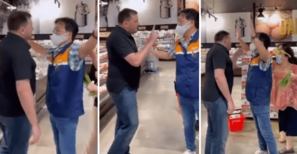 [영상] “마트서 나가라!” 美 한인들에게 혼쭐난 ‘노마스크’ 백인