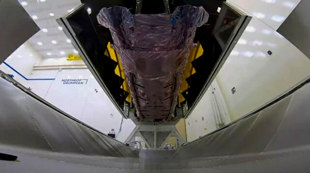 6200kg ‘NASA 제임스웹 우주망원경’, 발사장인 남미 기아나 도착
