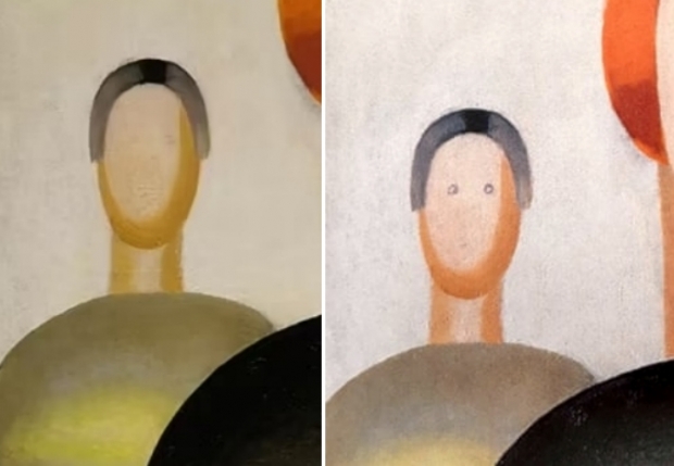 러 경비원, 출근 첫 날 고가의 작품에 낙서…이유 들어보니