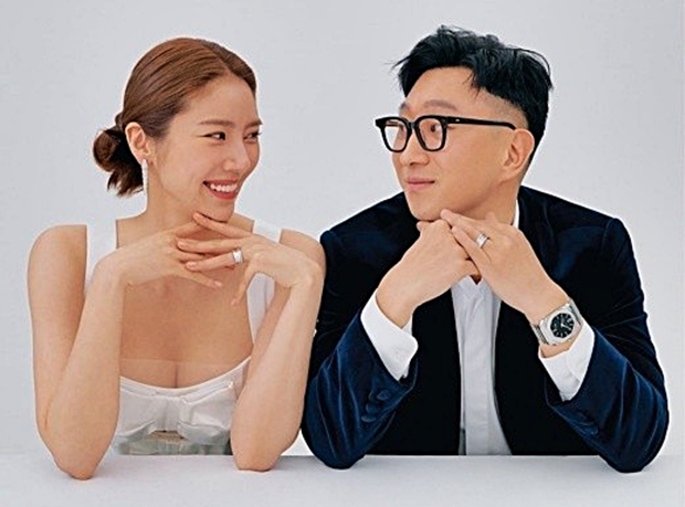 손담비♥이규혁 웨딩화보 최초 공개, 애정 뚝뚝 꿀물 부부