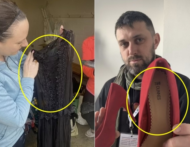 제정신인가…우크라이나에 ‘입던 속옷·하이힐’ 기부한 사람들