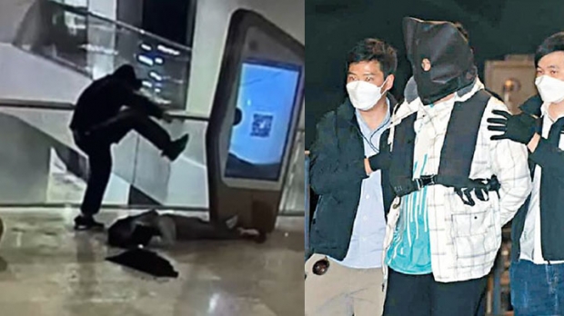대낮 홍콩쇼핑몰서 ‘묻지마 살인’…피해자 숨 쉬는지 확인한 20대 가해자