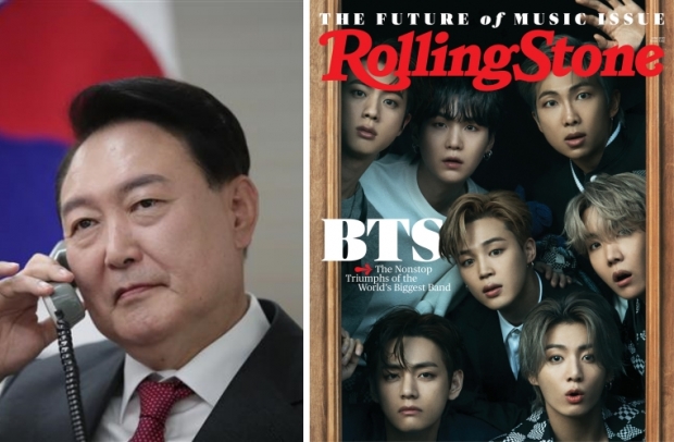 “윤석열 당선인, BTS 이용하려다 비판”…외신도 관심