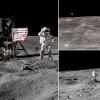 [우주를 보다] 50년 전 아폴로 16호 달 착륙 순간 다시 보니