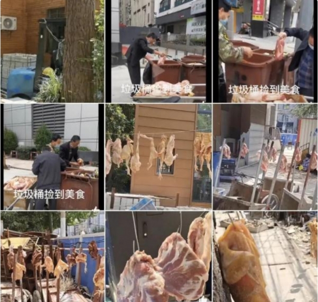 [여기는 중국] 봉쇄된 상하이 주민, 쓰레기통 뒤져 먹거리 찾기도