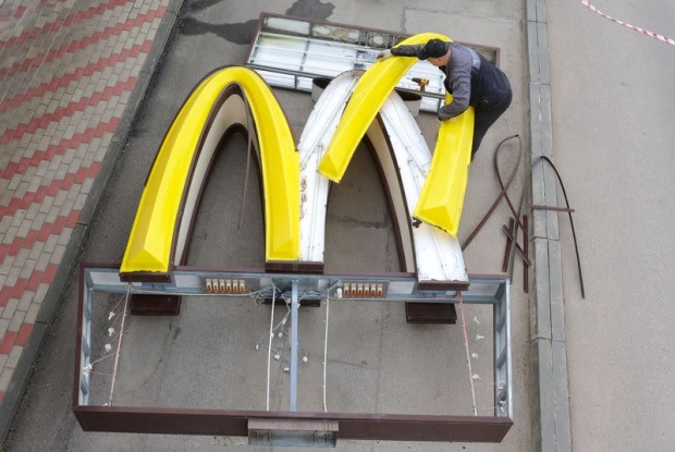[포착] 해체되는 맥도날드…빅맥과 이별한 러시아 현재 상황