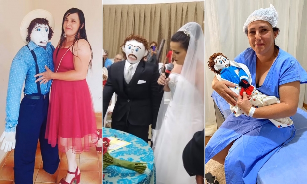“아기 낳았어요” 인형과 가정 꾸린 브라질 30대 여성의 사연
